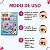 Kit Maquiagem Infantil Fenzza Disney Minnie Mouse: Paleta De Sombras e Batom DIS023 - Imagem 5