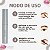 Máscara Para Sobrancelhas Boca Rosa Transparente - Imagem 6