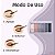 Paleta de Sombras Luisance Silver 6 Cores L3236 - Imagem 6