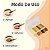 Paleta de Sombras Luisance Gold 6 Cores L3236 - Imagem 6