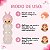Lip Oil Jasmyne Bonequinha Glow Cor 01 JSJ17012 - Imagem 6