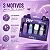 Kit Impala Pov 2.3 Maria Nicolly: 2 Esmaltes, 1 Top Coat e 1 Gloss Labial - Imagem 4