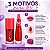 Kit Impala Pov:  1 Top Coat e 1 Gloss Labial Antonela - Imagem 5