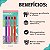 Kit Belliz Kess Pro: 4 Escova de Dente Extra Macia - Imagem 2