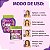 Kit Skala Frutástica Uva: Creme de Tratamento 1000g e Gelatina Capilar 500g - Imagem 6