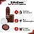Kit Vizzela La's Clothing Red Mocha: Blush Stick e Compacto - Imagem 7