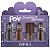Kit Impala Pov Marcella: 2 Esmaltes, 1 Top Coat e 1 Gloss Labial - Imagem 1