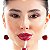 Kit Vizzela: Gloss Cherry Com Chaveiro + Blush Stick e Compacto La's Clothing Red Mocha - Imagem 7