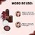Kit Vizzela: Gloss Cherry Com Chaveiro + Blush Stick e Compacto La's Clothing Red Mocha - Imagem 9