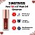 Batom, Blush e Sombra Bruna Tavares Bt Plush 3x1 Cinnamon Bps08b - Imagem 5