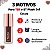 Batom, Blush e Sombra Bruna Tavares Bt Plush 3x1 Cocoa Bps10b - Imagem 5