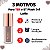 Batom, Blush e Sombra Bruna Tavares Bt Plush 3x1 Latte Bps14b - Imagem 5