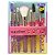 Kit Com 7 Pincéis Macrilan Trend Cores Variadas Mt09 - Imagem 3