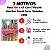 Kit Com 7 Pincéis Macrilan Trend Cores Variadas Mt09 - Imagem 5