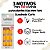 Unhas Autocolantes Kiss New York Quadrado Curto Caution Imc02b - Imagem 7