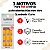 Unhas Autocolantes Kiss New York Quadrado Curto Caution Imc02b - Imagem 3