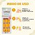 Unhas Autocolantes Kiss New York Quadrado Curto Caution Imc02b - Imagem 2