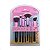 Kit Com 8 Pincéis Macrilan Trend Cores Variadas Mt10 - Imagem 3