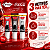 Kit Carmed Coca-Cola: Vermelho, Marrom e Incolor 10g - Imagem 4
