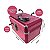 Maleta De Maquiagem Cisne Rose Gold Csn-A192 - Imagem 2