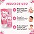 Kit Dailus Sweet Skin Ice Cream Morango Ao Leite: Sabonete Esfoliante Corporal e Body Splash 200ml - Imagem 5