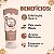 Sabonete Esfoliante Crocante Corporal Dailus Sweet Skin Ice Cream Cookies e Cream 200ml - Imagem 2