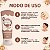 Sabonete Esfoliante Crocante Corporal Dailus Sweet Skin Ice Cream Cookies e Cream 200ml - Imagem 6