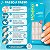 Unhas Postiças Broadway Kiss Ny Classic Naturals Quadrado Curto Courage Bbn03b - Imagem 5