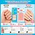 Kit Kiss New York: Unhas Postiças Bailarina Longo Dream e Abas Adesivas De Unhas - Imagem 3