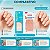 Kit Kiss New York: Unhas Postiças Quadrado Curto Courage e Abas Adesivas De Unhas - Imagem 3
