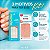 Kit Kiss New York: Unhas Postiças Quadrado Curto Courage e Abas Adesivas De Unhas - Imagem 4