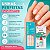 Kit Kiss New York: Unhas Postiças Quadrado Curto Courage e Cola De Unhas 3g - Imagem 2