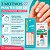 Kit Kiss New York: Unhas Postiças Quadrado Curto Courage e Cola De Unhas 3g - Imagem 4
