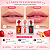 Kit Ricca Magic Lip Oil: Morango, Melancia e Pessego - Imagem 3