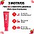 Hidratante Labial Ricca Efeito Gloss Framboesa 10g - Imagem 5