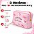 Necessaire Impermeável Klass Vough Hello Kitty Rosa Ref.Kchk-20 - Imagem 6