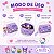 Necessaire Klass Vough Hello Kitty And Friends Lilás Ref. Kchk-04w - Imagem 8