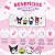 Faixa De Cabelo Klass Vough By Hello kitty And Friends Hair Band Vbhk-02b - Imagem 2