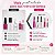 Kit Impala Ju Paes Virando O Jogo Cartas Na Manga: Esmalte, Verniz Gloss, Sérum e Lip Oil - Imagem 3
