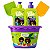Kit Cia Da Natureza Praia Crespinhos Raiz: Shampoo, Condicionador 250ml, Balde e Acessórios - Imagem 1