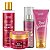 Kit Kiss New York Rosé Glamour: Sabonete Líquido 300ml, Esfoliante 280g, Body Splash 200ml e Loção Hidratante 180ml - Imagem 1