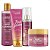 Kit Kiss Ny Rosé Glamour: Sabonete Líquido 300ml, Esfoliante Corporal 280g, Body Splash 200ml e Loção Hidratante 180ml - Imagem 1