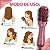 Kit Taiff Gloss Rose: Escova Secadora e Chapa Bivolt - Imagem 7