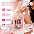 Kit Klass Vough By Hello Kitty: 5 Mini Pincéis e Necessaire - Imagem 2