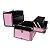 Maleta Carrinho 2 em 1 Klass Vough 2 Andares 4 Rodinhas Rosa com Brilho DB-913R - Imagem 5