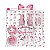 Kit Para Viagem com 5 Peças Hello Kitty by Klass Vough TRHK-01 - Imagem 4