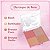 Paleta De Blush, Iluminador e Bronzer Fenzza Disney Princesa Dream Come True Dis128 - Imagem 7