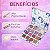 Paleta De Sombras Fenzza Disney Princesa Cinderela, Raunzel e Tiana Dis130 - Imagem 2