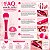 Pincel 4 em 1 Hello Kitty by Klass Vough Rosa Ref. BRHK-01 - Imagem 7