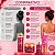 Kit Presente Kiss New York Rosé Glamour: Sabonete Líquido 300ml, Esfoliante 280g, Body Splash 200ml e Loção Hidratante 180ml - Imagem 3